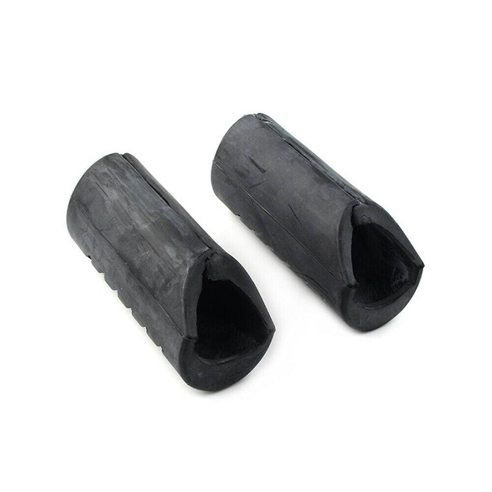 1-1/4" 31mm-32mm Anchors Engine Guard Highway Crash Bar Protection Slider Rubber - Moto Life Products