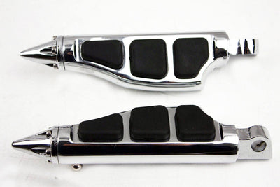 Stiletto Pegs Foot pegs For Harley Softail Sportster Dyna Glide Fat Boy CHROME - Moto Life Products