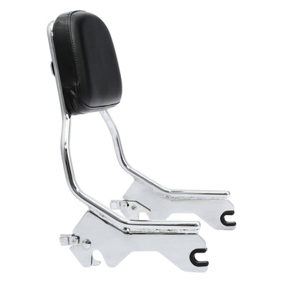 Upright Sissy Bar Backrest Fit For Harley Softail Sport Glide Low Rider 2018-22 - Moto Life Products