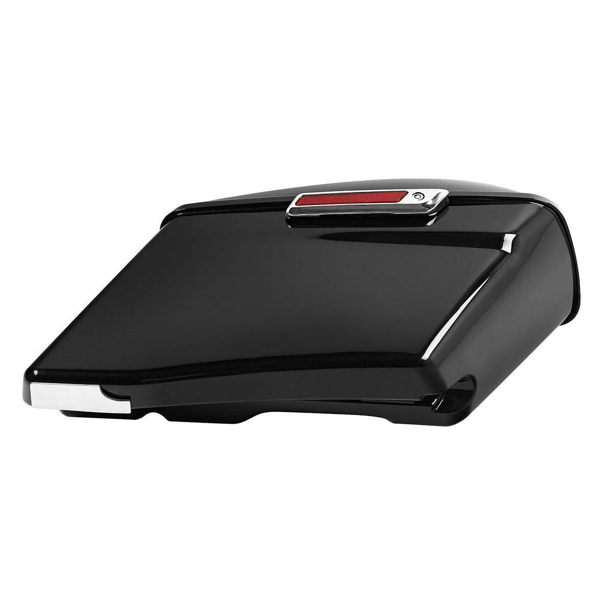 4" Stretched Extended Saddlebags Fit For Harley CVO Touring Road Glide 1993-2013 - Moto Life Products