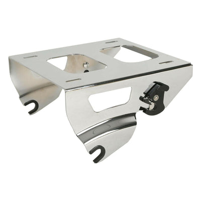 Detachables Solo Mounting Rack Fit For Harley Touring Glide 2014-2021 20 Chrome - Moto Life Products