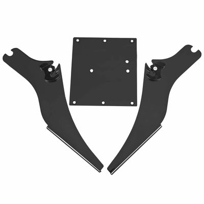 Two Up Tour Pack Pak Trunk Mount Bracket Rack for Harley Electra Glide Road King - Moto Life Products