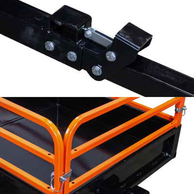 Impact Implements ATV/UTV Heavy Duty Utility Cart Cargo Trailer 1500lb Capacity - Moto Life Products