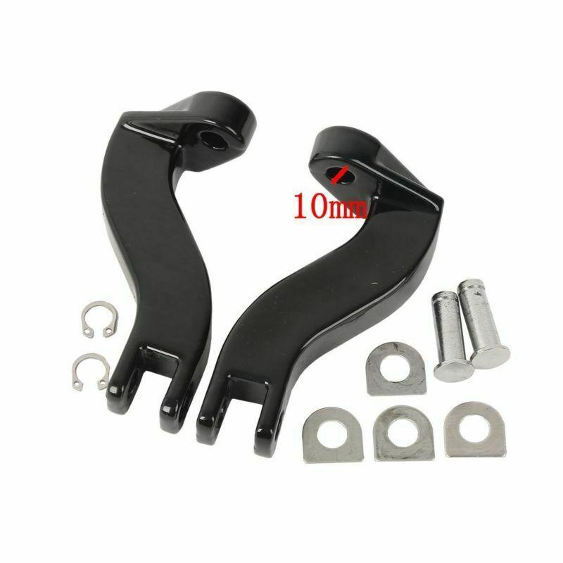 Rear Passenger Foot Pegs Mount Kit For Harley Touring Electra Glide 1993-2022 19 - Moto Life Products