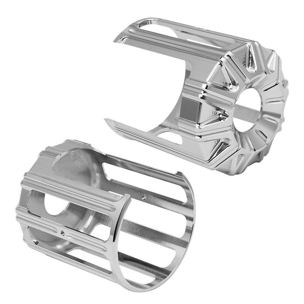 Chrome CNC Oil Filter Cover Cap Trim For Harley Touring Dyna Road Glide Fatboy - Moto Life Products