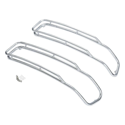 Saddlebags Lid Top Rails Guard Fit For Harley Touring Street Glide 14-22 Chrome - Moto Life Products