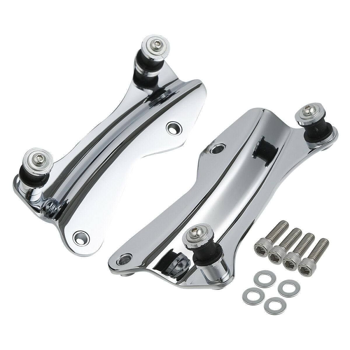 4 Point Docking Hardware Kit Fit For Harley Street Electra Road King Glide 14-22 - Moto Life Products