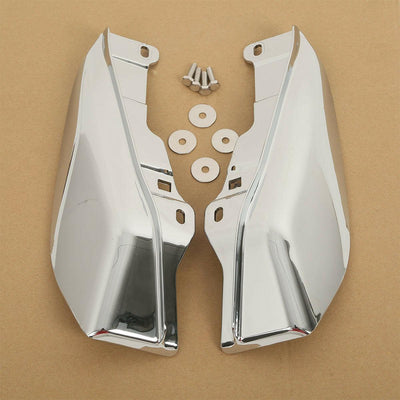 Chrome Mid-Frame Air Deflectors Fit For Harley Road King FLHR Road Glide 09-16 - Moto Life Products