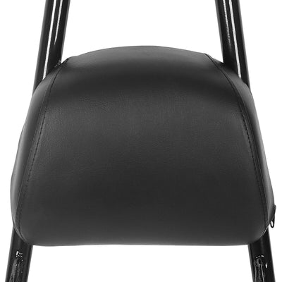 Glossy Black Passenger Backrest Pad Sissy Bar For Harley Sportster XL 883 1200 - Moto Life Products