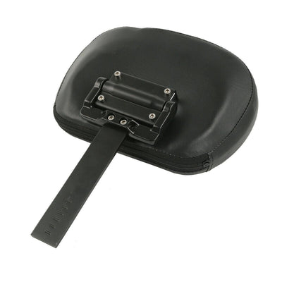 Black Plug-In Driver Rider Backrest Fit For Harley Street Electra Glide 97-21 17 - Moto Life Products
