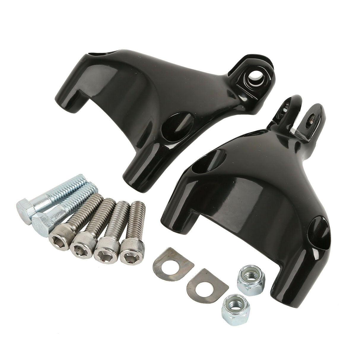 Pegstreamliner FootPegs Pedal &Mount Fit For Harley Sportster XL883 XL1200 04-13 - Moto Life Products