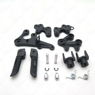 For Suzuki GSXR1000 05-14 2005-2014 Black Front Rider Foot Pegs Bracket - Moto Life Products