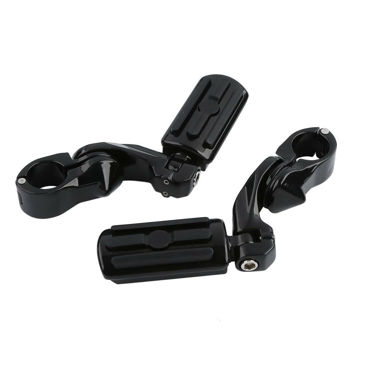 1.25" 1 1/4" Highway Foot Pegs Fit For Harley Touring Road King Street Glide US - Moto Life Products