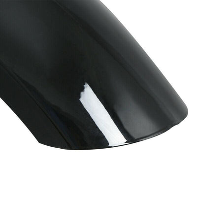 Black 26" Wrap 6" Front Fender For Harley Custom Baggers Touring Electra Glide - Moto Life Products