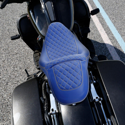 Driver Passenger Seat Fit For Harley Touring Street Road Tri Glide 2009-2022 20 - Moto Life Products