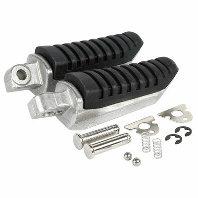 Black Rear Footrest Foot Pegs For Suzuki Hayabusa  GSX 1300R 2008-2012 11 GSX650 - Moto Life Products