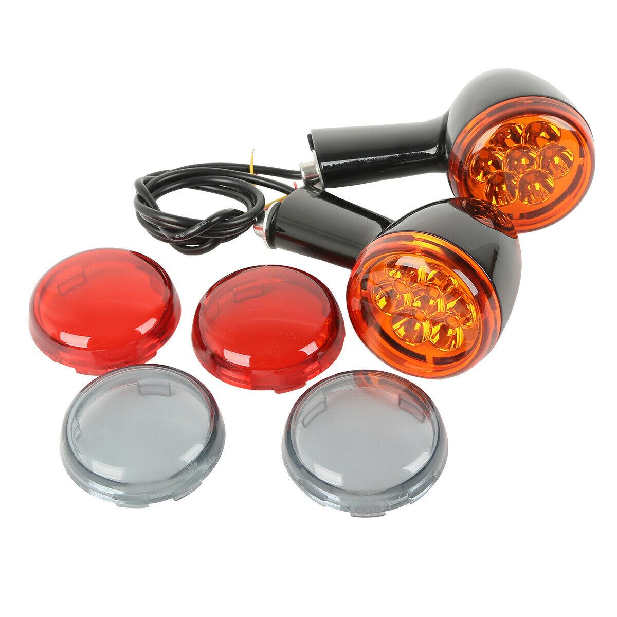 Rear LED Turn Signal Light Long Bracket Fit For Harley SportsterXL883 1200 92-21 - Moto Life Products