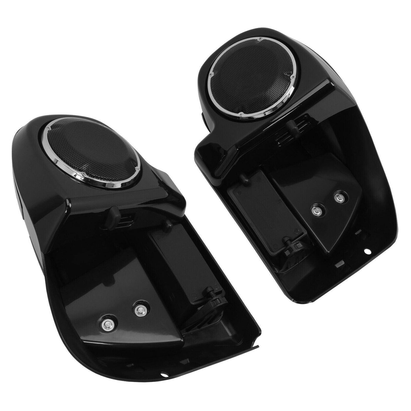 Fit For Harley Touring Road King 14-21 Lower Vented Fairing 6.5" Speaker Box Pod - Moto Life Products