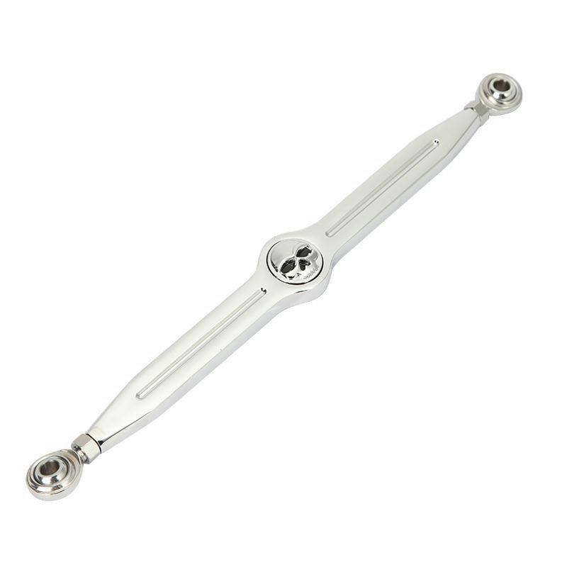 🔥Chrome Skull Shift Linkage For Harley Davidson Softail Road King Electra Glide - Moto Life Products