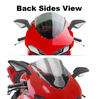 Rearview Mirror W/ Signal Light For DUCATI 848 1098 1098S 1098R 1198 1198S 1198R - Moto Life Products