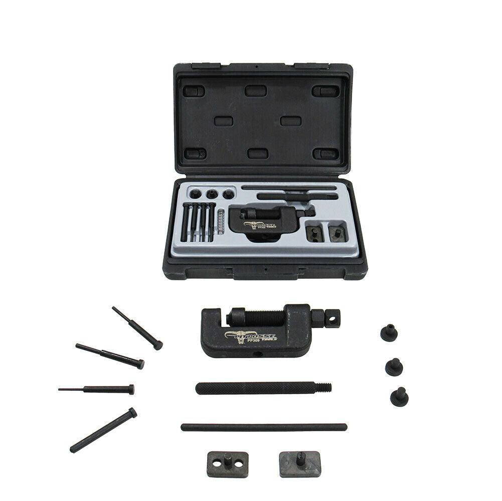 Chain Rivet Cutter Motorcycle Chain Cutter Breaker Riveting Rivet Tool Lifetime Warranty ...