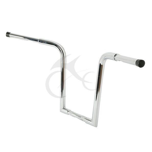 Chrome 16" Rise Ape Hanger Bar Fat Handlebar Fit For Harley FLST FXST Sportster - Moto Life Products