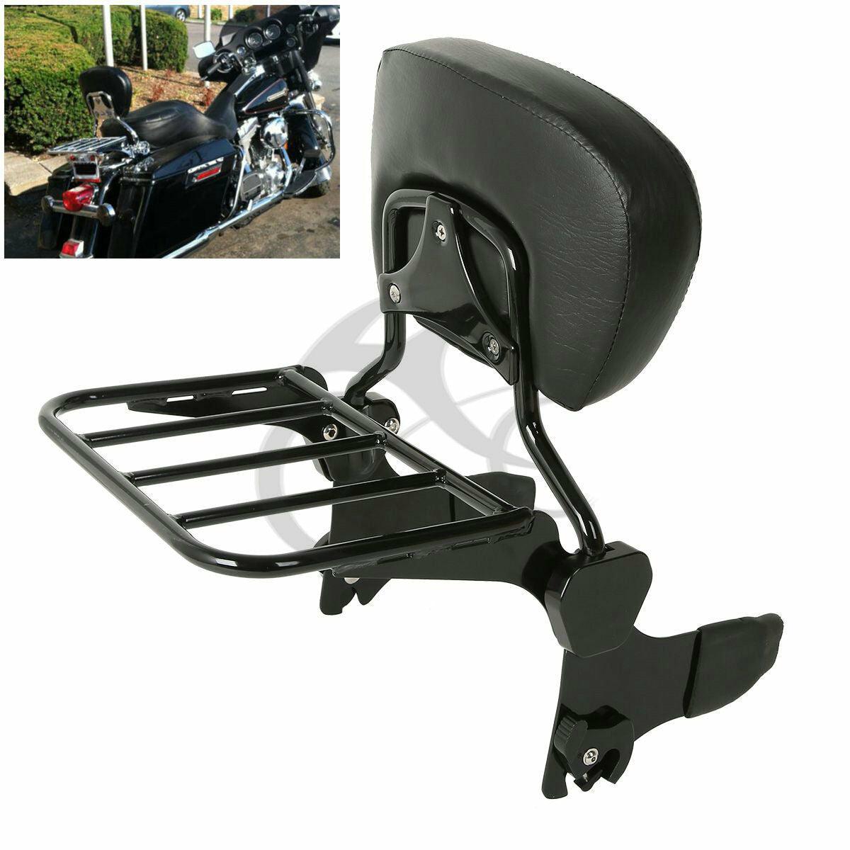 Detachable Sissy Bar Upright - Leather & Chrome Detachable Sissy Bar Upright - Leather & Chrome