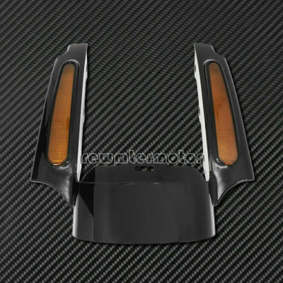 Rear Fender Extension Fascia Turn Signal Orange Fit For Harley Touring 2009-2013 - Moto Life Products