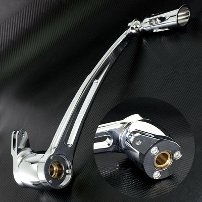 All Chrome Brake Arm Shift Lever Shifter Toe Pegs Fit For Harley Touring 2014-21 - Moto Life Products