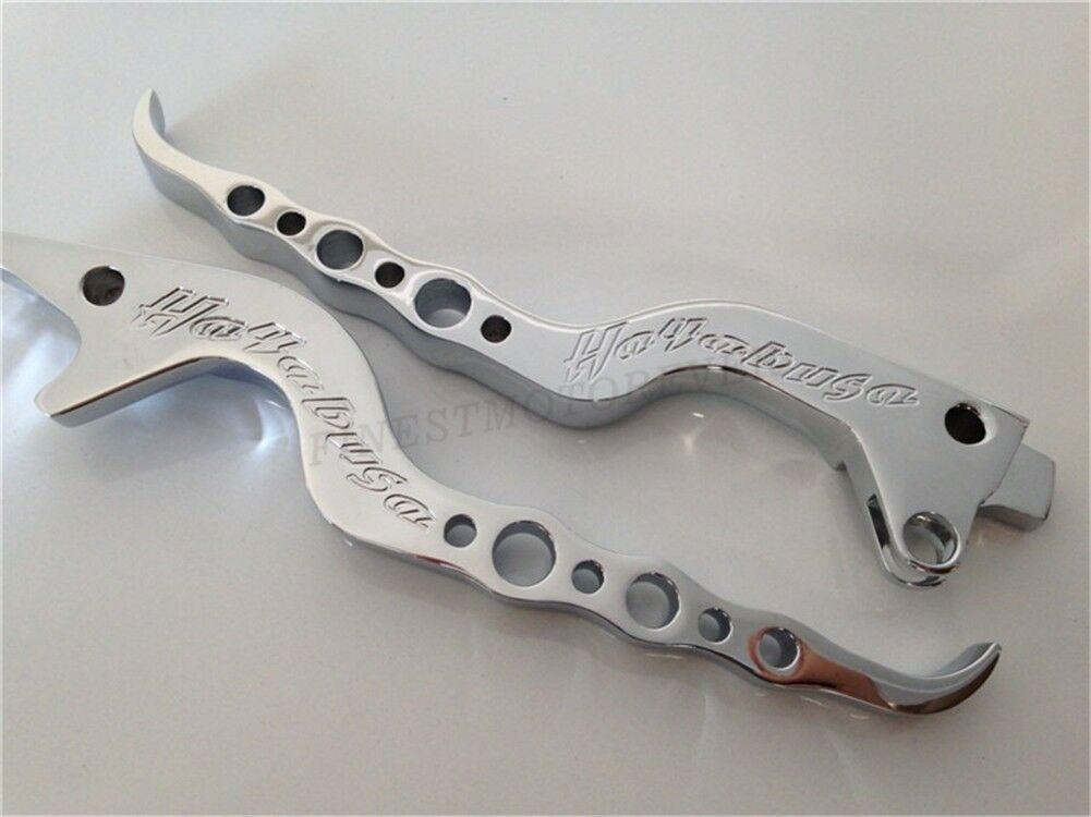 Chrome Billet Brake Clutch Hand Lever For Suzuki Gsxr1300R Hayabusa 1999-2007 - Moto Life Products