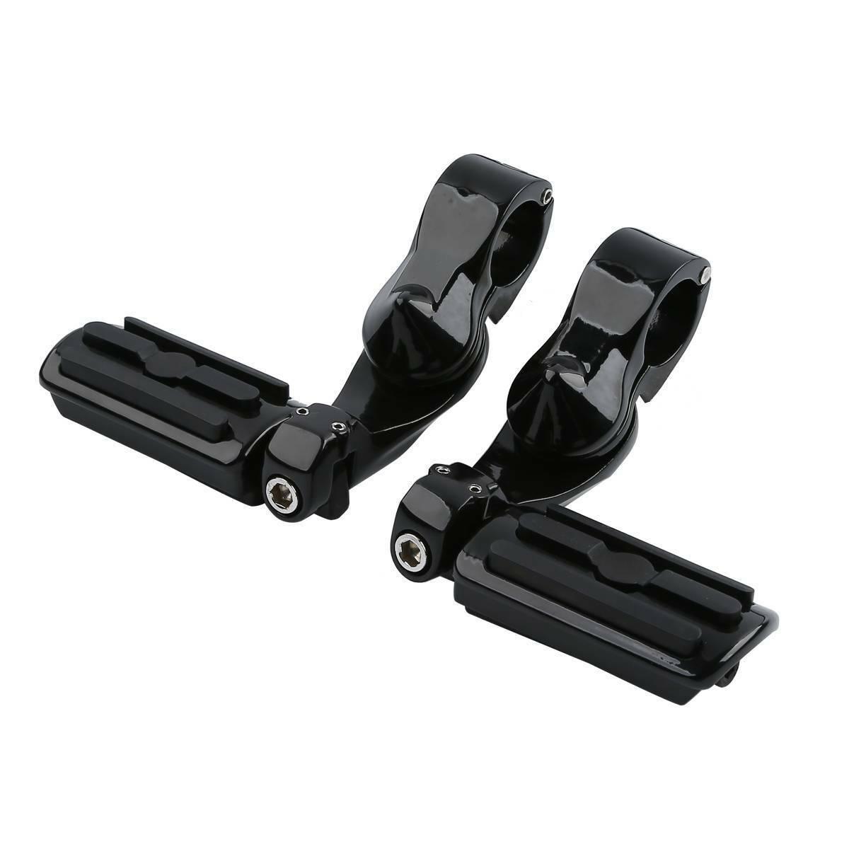 1.25" 1 1/4" Highway Foot Pegs Fit For Harley Touring Road King Street Glide US - Moto Life Products