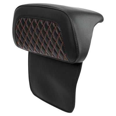 Passenger Backrest Pad Fit For Harley Tour-Pak Street Electra Road Glide 14-22 - Moto Life Products
