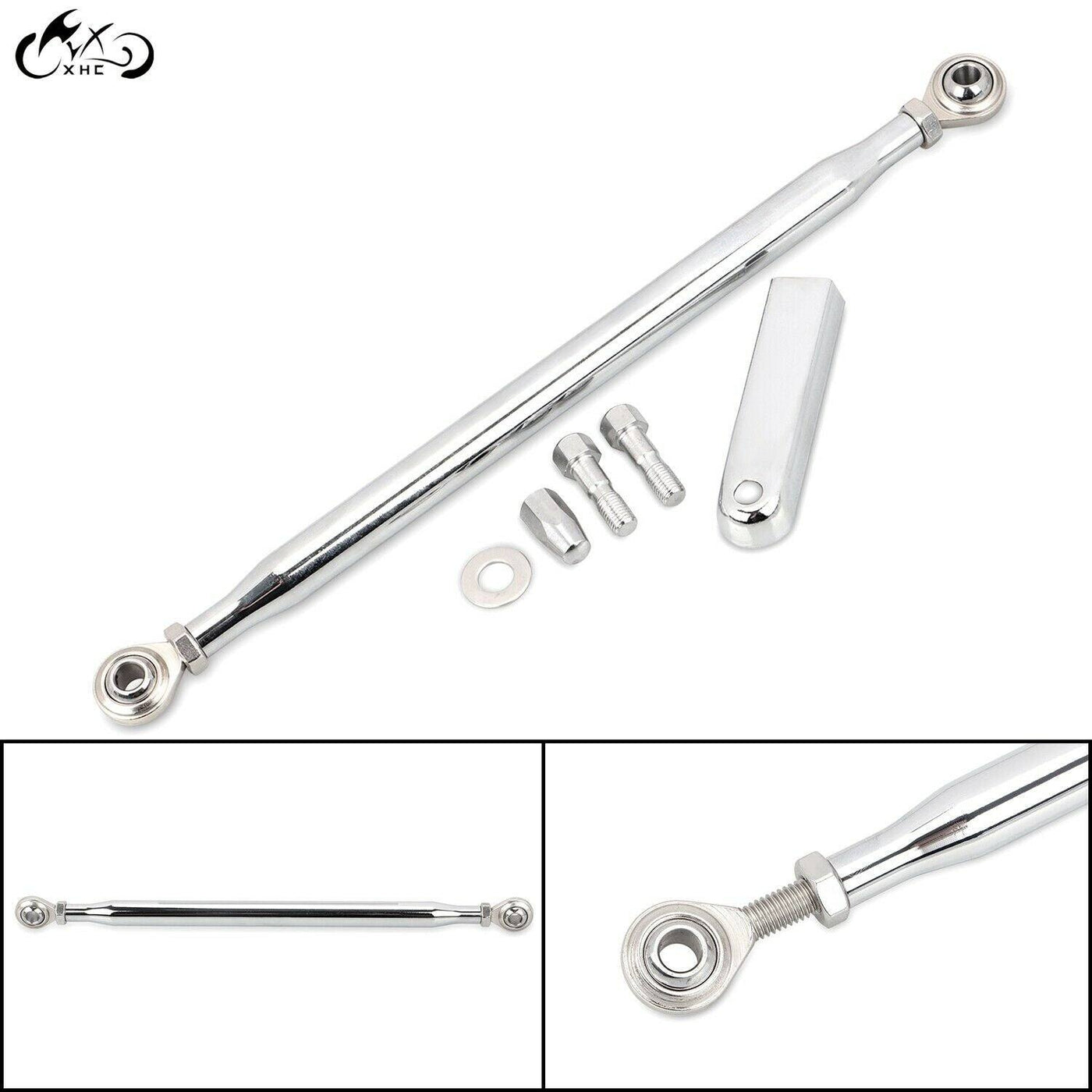 Chrome Round Shifter Shift Linkage Fit For Harley Touring Road Tour Street Glide - Moto Life Products