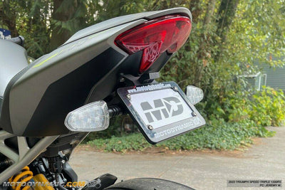 Fender Eliminator Tidy Tail + LED Light For 2022+ Triumph Speed Triple 1200RS RR - Moto Life Products