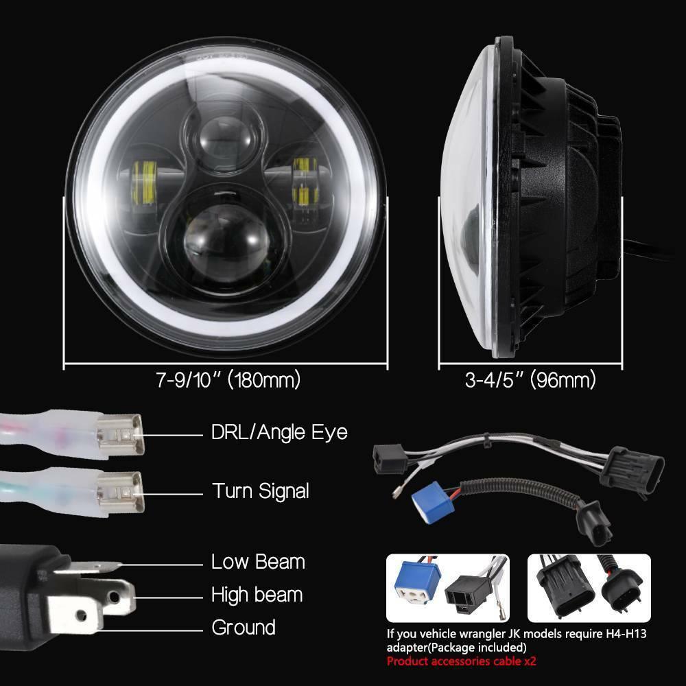 7" Projector LED Headlight Halo For Harley Davidson Street Glide Special FLHXS - Moto Life Products