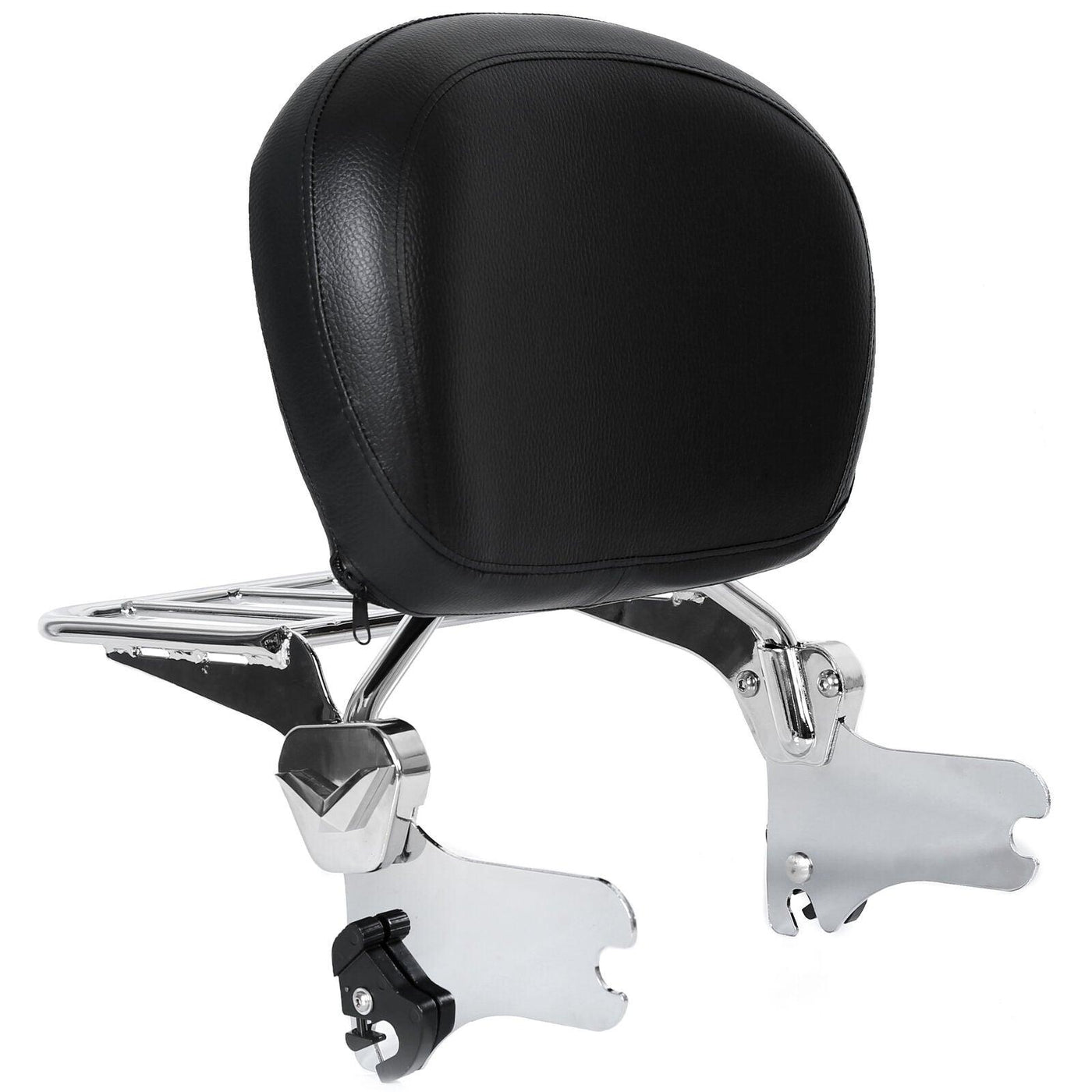 Detachable Sissy Bar Backrest W/ Luggage Rack For 97-08 Harley Road King Electra - Moto Life Products