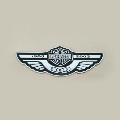 3D Metal 100th Anniversary Emblem/Badge For Harley Davidson Tank / Body - Moto Life Products