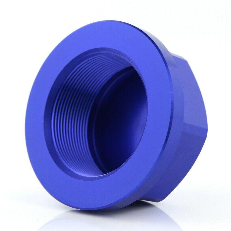 Aluminum Anodized Steering Stem Nut Stem Fit For Kawasaki ZX 636R ZX 6R ZX 10R - Moto Life Products