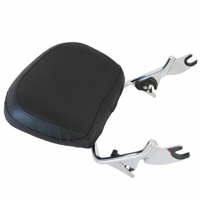 Sissy Bar w/ Backrest Detachable Chrome Pad For Harley 09-up Touring Road King - Moto Life Products