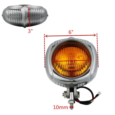 Retro Electroline Vintage Headlight Fit For Harley Dyna Sportster Chopper Bobber - Moto Life Products