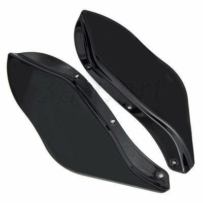 Black Side Batwing Fairing Wind Deflector Fit for Harley Street Glide 1996-13 - Moto Life Products