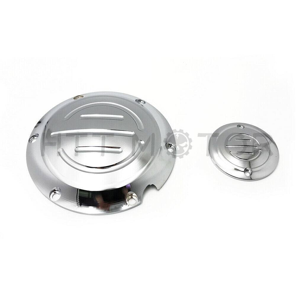 Timer Cover For Harley Sportster XL 883 1200 Chrome Vortex Derby Timing - Moto Life Products