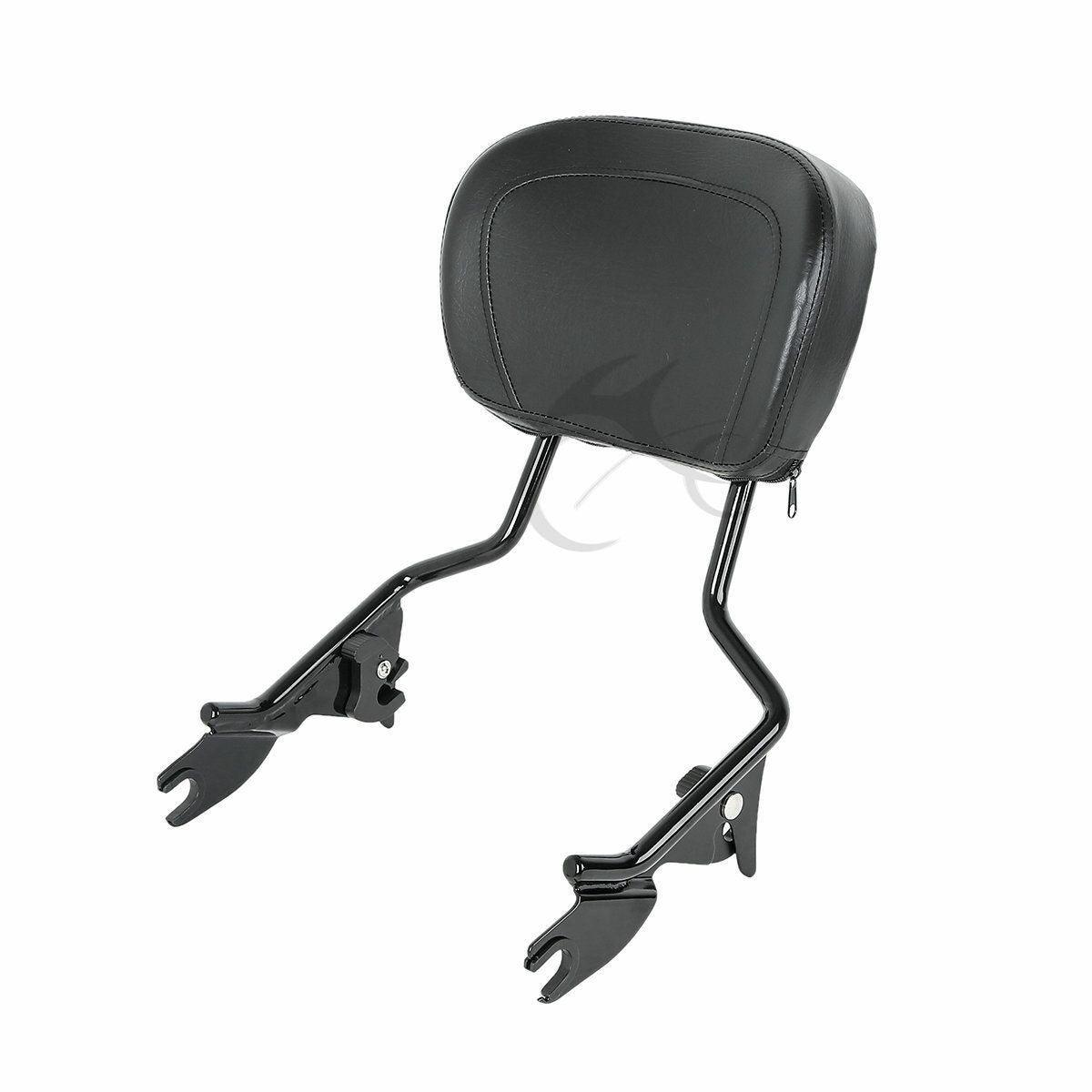 Backrest Sissy Bar Luggage Rack & Docking For Harley Touring Electra Glide 09-13 - Moto Life Products