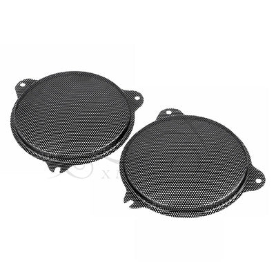 Replacement Black Front Mesh Speaker Grills For Harley Electra Street Glide FLHX - Moto Life Products