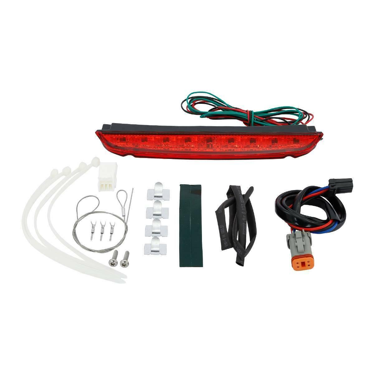 Luggage Rack LED Brake Light Fit For Harley Touring Electra Glide 93-13 Air Wing - Moto Life Products