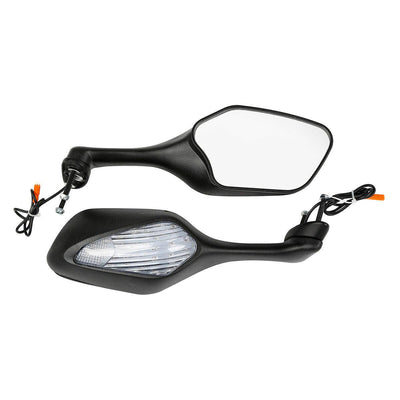 Rear View Mirrors LED Turn Signal Light Fit For Honda CBR1000RR 2008-2016 - Moto Life Products