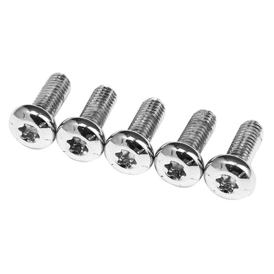 5x Rear Disk Brake Rotor Bolts Fit For Harley Softail Sportster XL Electra Glide - Moto Life Products