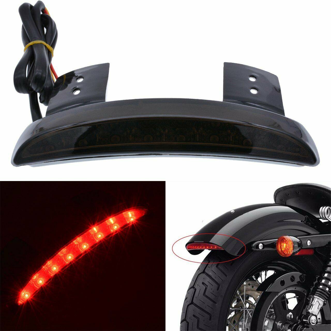 Smoke LED Brake Tail Light Turn Signal For Harley Sportster 883 1200 Forty Eight - Moto Life Products