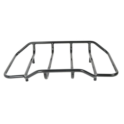 Black Luggage Top Rack For Harley Touring Tour Pak Pack Road King Street Glide - Moto Life Products