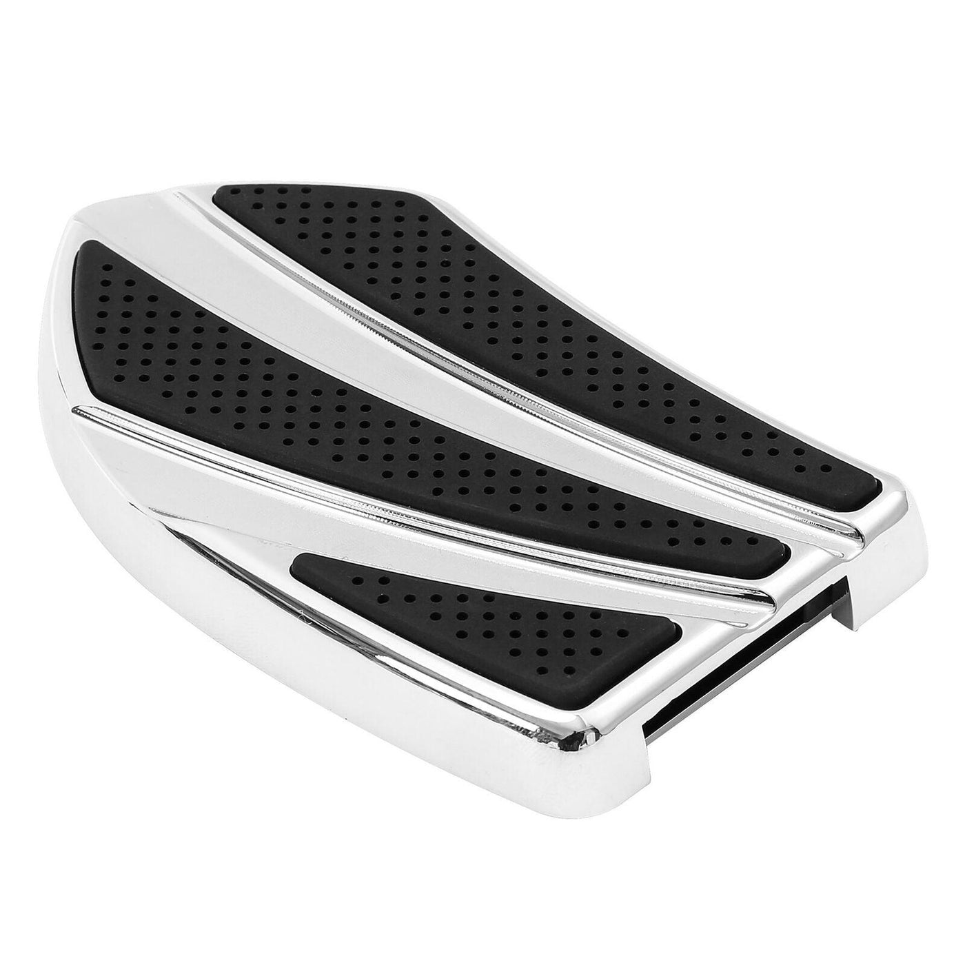 Chrome Large Brake Pedal Pad Fit For Harley Touring Street Road Glide 1980-2021 - Moto Life Products